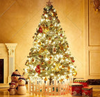 Christmas String Lights, 18ft 50 LED Waterproof Twinkle Lights