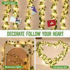 33ft String Lights for Porch, Waterproof LED