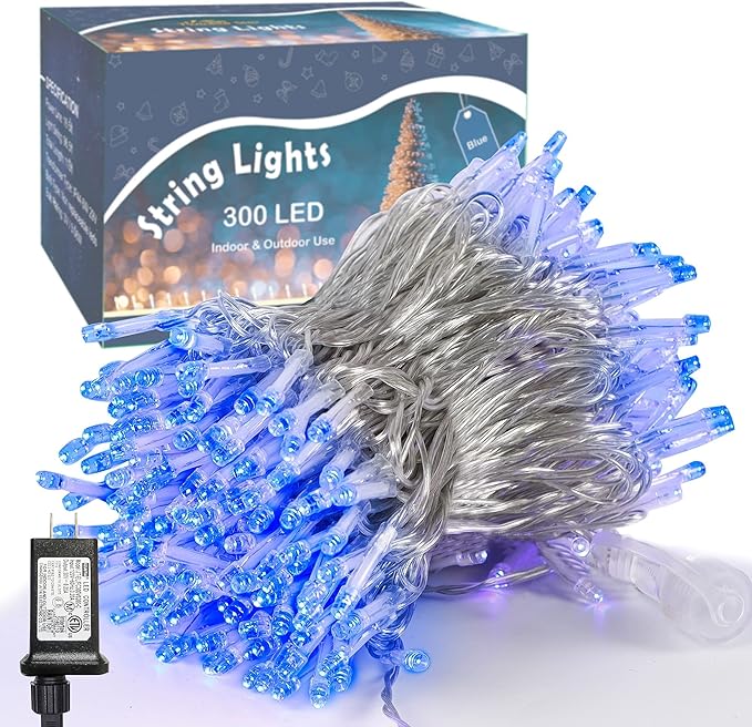 Christmas Fairy Lights, 5ft 300 LED Battery Twinkle Lights