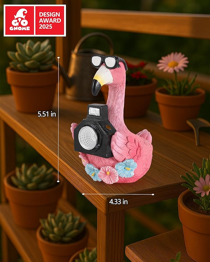 Garden Solar Lawn Figurine Light, Waterproof