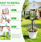 8-Pack Solar Landscape Lights for Walkway