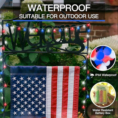 Christmas Yard String Lights, 100 LED Waterproof