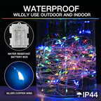 Christmas Porch String Lights, 33ft 100 LED Waterproof