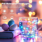 7ft Outdoor Edison String Lights, Weatherproof