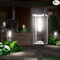 6-Pack Solar Pathway Lights, Waterproof LED Driveway Lights