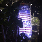 8-Pack 30 LED Mason Jar Fairy Lights, Solar Wedding