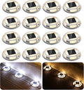 Solar Dock Lights 16-Pack, Waterproof LED