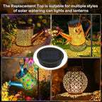 Garden Solar Porch Lanterns, Decorative Waterproof LED