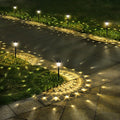 10-Pack Solar Pathway Lights, Waterproof LED Garden Lights