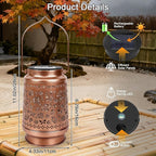 Butterfly Solar Hanging Lanterns, Decorative Garden Decor