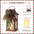 Hanging Solar Yard Lanterns, Charming Waterproof LED