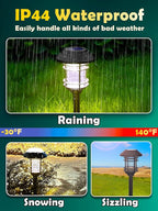 8-Pack Solar Landscape Lights for Garden