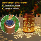 Solar Bird Lanterns, Garden Hanging LED Decor