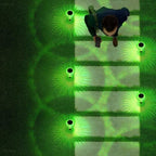 8-Pack Solar Landscape Lights for Garden