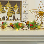 Christmas Fairy Lights, 5ft 20 LED Battery Twinkle Lights
