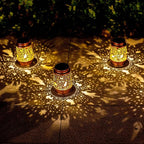 Cat Solar Lantern Set, Classic Patio Lighting