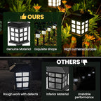 8-Pack Solar Path Lights, Outdoor Walkway LED