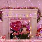 Christmas String Lights, 100 LED Waterproof Twinkle Lights