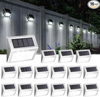 Modern Solar Stair Lights 16-Pack, LED
