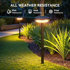 Solar Garden Path Lights 6-Pack, Waterproof