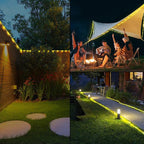 Rechargeable Camping String Lights, 33ft 8-Mode