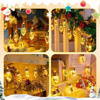 Christmas Twinkle Lights, 5ft Waterproof for Backyard
