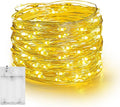 20ft Christmas LED String Lights, Waterproof Timer Lights