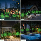 4-Pack Solar Pathway Lights, Waterproof LED Driveway Lights