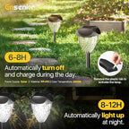 Solar Path Lights, Outdoor Yard LED