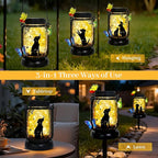 Butterfly Solar Lanterns, Waterproof LED Patio Lights