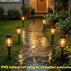 Solar Pathway Lights 8-Pack, Walkway LED