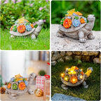 Turtle Solar Lawn Figurine Light, Waterproof