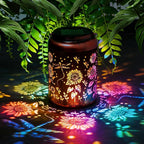 Solar Dragonfly Lanterns, Porch Hanging LED Decor