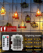 20 LED Christmas Twinkle Lights, Waterproof for Patio