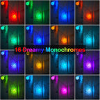 Yard String Lights, 21ft Weatherproof LED