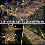 Solar Pathway Lights 6-Pack, Driveway LED