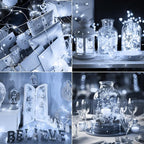 Christmas Fairy Lights 6-Pack, Battery Twinkle Lights