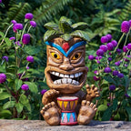 Solar Garden Statue Light 10.43", Yard Decor