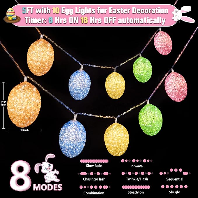92ft String Lights for Yard, Waterproof LED
