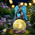 Heart Solar Lantern Set, Charming Porch Lighting