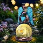 Heart Solar Lantern Set, Charming Porch Lighting