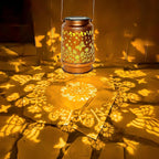 Butterfly Solar Hanging Lanterns, Classic Outdoor Decor