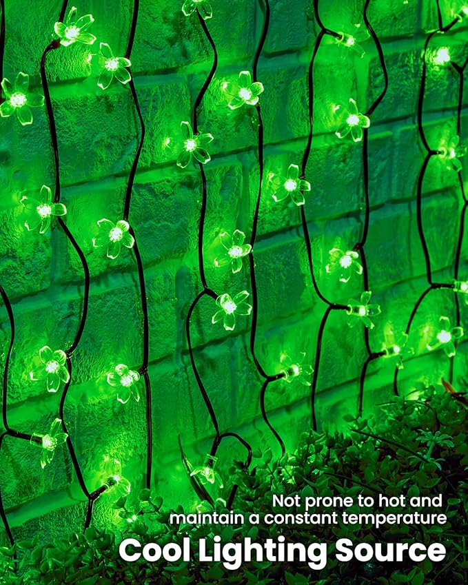 Christmas String Lights, 60 LED Waterproof Twinkle Lights