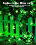 Christmas String Lights, 60 LED Waterproof Twinkle Lights