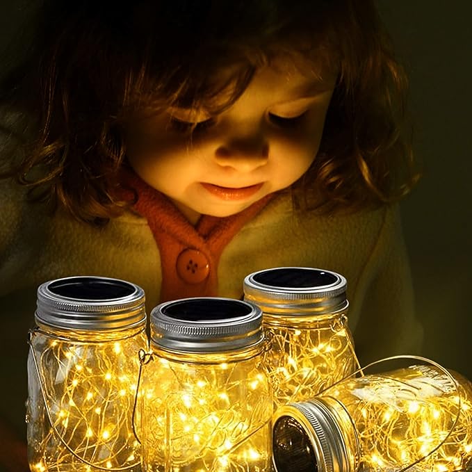 10-Pack LED Patio String Lights, Waterproof Outdoor