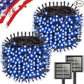 2-Pack Christmas String Lights, 180ft 500 LED Waterproof Twinkle Lights