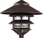 Bronze Solar Pathway Lights, Garden LED