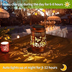 Butterfly Solar Lantern Set, Decorative Garden Lighting