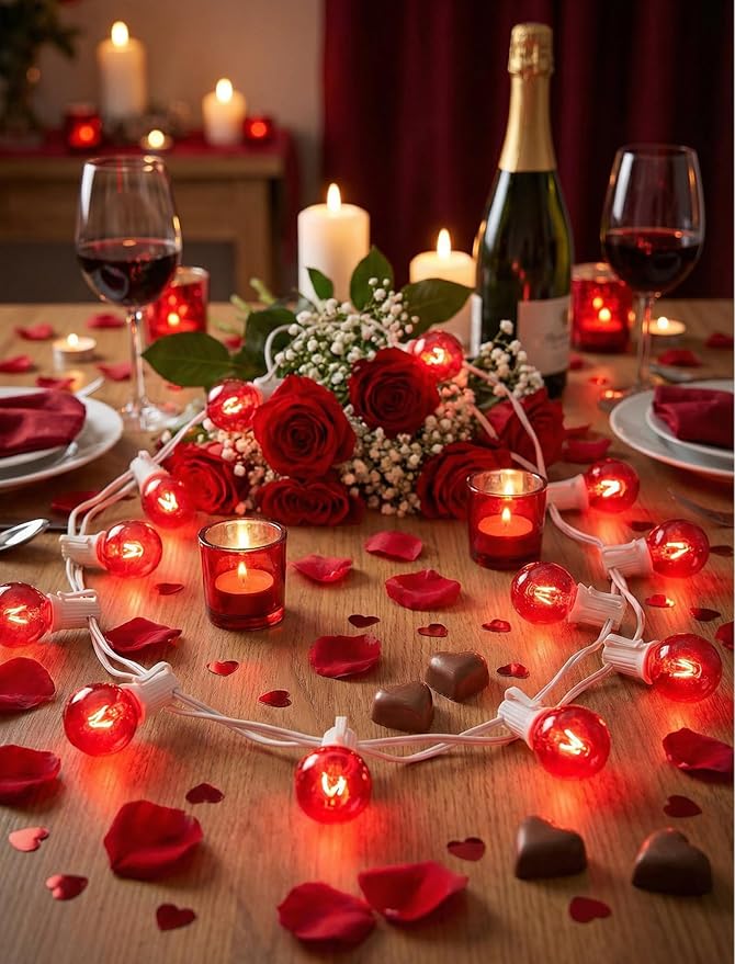 Christmas String Lights, 25ft Waterproof Twinkle Lights