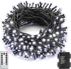 Christmas String Lights, 33ft 100 LED Waterproof Twinkle Lights